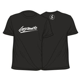 Separate Schriftzug Shirt Schwarz